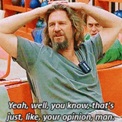 The Dude Blog